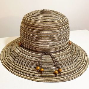 CTR Women’s Packable Woven Straw Sun Hat